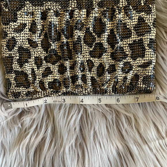 BCBGMaxAzria Leopard Chain Wristlet Clutch - Picture 6 of 6